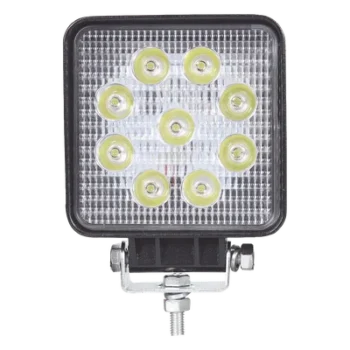 Luz de Trabajo LED / 2300 Lúmenes / 27 Watts / IP67 / 10-30 Vcc / 4.3 Pulgadas / 5 Patrones de Destello