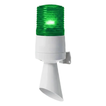Baliza LED con Zumbador / 60 mm / 95 dB / IP54 / 24 VCD / Fijo e Intermitente / -30°C a +50°C
