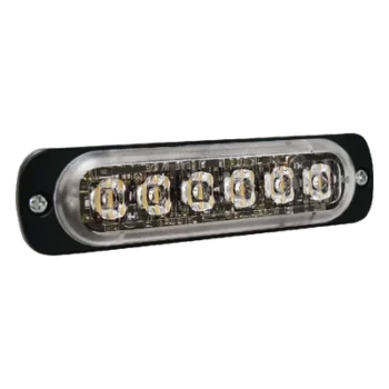 Luz Auxiliar LED / 6 LEDs / Certificación SAE Clase 1 y ECE R65 / Sincronización 15 Unidades / Perfil Bajo 9 mm / Aluminio Sólido