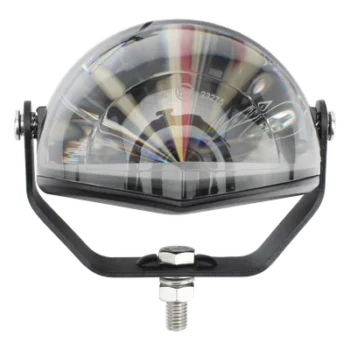 Luz de Seguridad para Montacargas / Haz Rojo Sólido 180° / 156 Lúmenes / 12-80 VDC / 6 LEDs