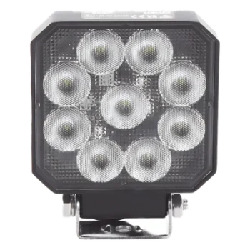 Luz de trabajo / 9 LED / 1050 lm / 12-24 Vcd / 130x101x37 mm / 5.1x4.0x1.5 in