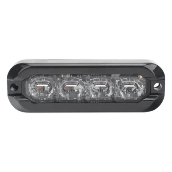 Luz de Advertencia Direccional / 8 LED Bicolores / Flexible hasta 120° / IP69K / 69 Patrones / 12-24 V