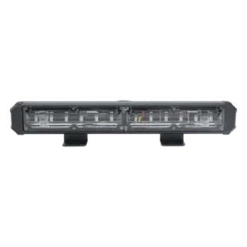 Barra de Luz de Advertencia / 2 Módulos de 6 LED Gen III / 10.8' (274 mm) / Rojo / 10-30 VCC / 180°