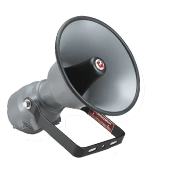 Altavoz amplificado a prueba de explosiones / 24 VCD / IP65 / Tipo 4X / 0-114 dBA @ 10 pies (0-124 dBA @ 1m) / Clase I Div. 1 Grupos B-D