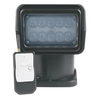 Faro de Búsqueda LED / 30W / 8000 Lux a 5 m (16.4 ft) / IP65 / Control Remoto / DC 12V/24V / Rotación 360°