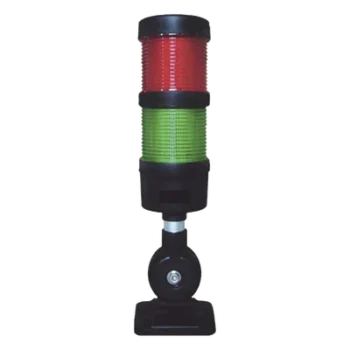 Torre LED indicadora / 2 niveles / Rojo-Verde / Buzzer 85 dB / 24 VCD / 60 mm / IP53