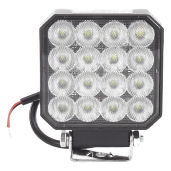 Luz de Trabajo LED / 16 LEDs / 1655 Lúmenes / 12-24 VCD / Carcasa de Aluminio / Lente de Policarbonato