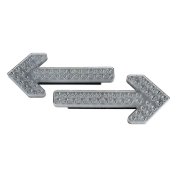 Flecha Directora de Tráfico LED / 24 Pulgadas / 240 LED / Color Ámbar / 35 Patrones de Destello / 12-24 VCC / -30°C a +50°C