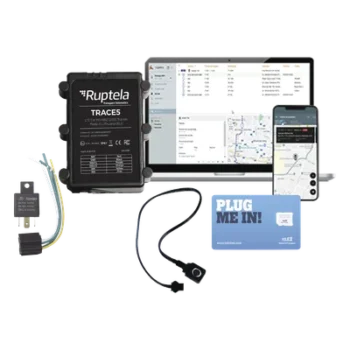 Kit Localizador Vehicular 2G y 4G LTE Cat M1 / IP67 / Rastreo GPS / Detección de Jammer / Apagado Remoto / Diseño Compacto para Motocicletas / Incluye SIM 500MB 2Y