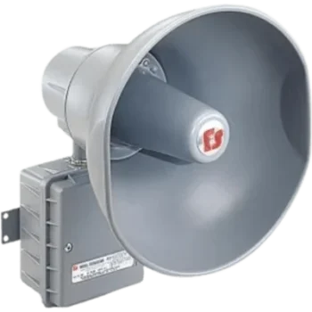 Sirena electrónica multi-voltaje / Áreas peligrosas UL/cUL / 24 VCC o 120/240 VCA / 110.5 dBA a 10 pies (32.8 ft) / IP66/IP69K / Tipo 4X