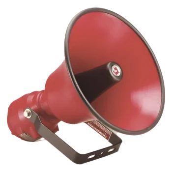 Altavoz amplificado a prueba de explosiones / 30 W / 24 VCD / IP66 / UL cUL Clase I Div 1-2 Grupos B-G / Clase II Div 2 Grupos F-G / Clase III / 98.4 ft