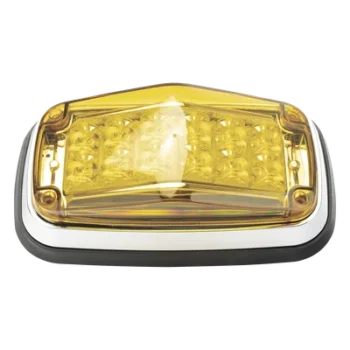 Luz de Advertencia / 8 x 4 in / Ámbar / IP67 / 12-30 VCC / SAE J595 / ECE R65