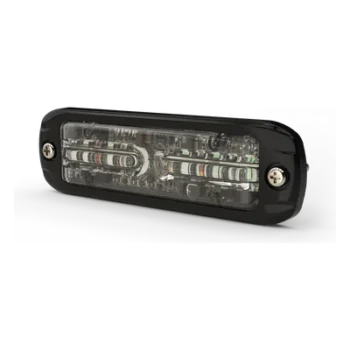 Luz LED Direccional / 12 LED / Rojo/Azul / Perfil Ultradelgado / Sincronización Múltiple / 12-24 VDC / Visibilidad 360°