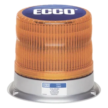 Baliza LED / SAE Clase I / 16 LEDs de 3 W / 11 Patrones de Flash / Rango -30°C a +50°C (-22°F a +122°F) / Base Aluminio Anti-corrosión