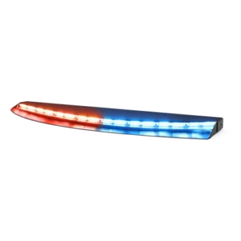 Barra de Luces LED Interior / 96 LED / Dual Color Rojo/Azul / 12–24V / 6.8A / Montaje en Vidrio Trasero