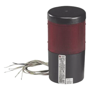 LED para torre de Señalización LITESTAK / Modelo LSL-024-R / 24VDC / Módulo de Luz Roja / 0.76A / Montaje en Tubería o Superficie