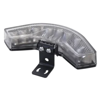 Luz Auxiliar Esquinera / 9 LED / Ámbar / Lente Transparente / Multivoltaje 12-24 VCD / SAE / ECE R65