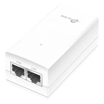 Inyector PoE Pasivo / 24V 12W / 2 puertos Gigabit / Montaje en pared / Plug and Play