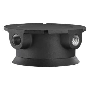 Kit de montaje para ambientes peligrosos / NEMA 4X / Aluminio fundido / -40°C a +55°C / UL 50 / Negro