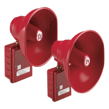 Altavoz amplificado / 15W / 24 VCD / UL listado contra incendios / CSFM aprobado / Uso interior y exterior