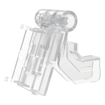 Gancho en T para Etiqueta Electrónica / Ángulo Ajustable / Poste 6-8 mm / Compatible 2.13" - 2.66" - 2.9"