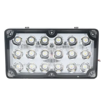 Luz de Escena LED / 6X3" / 12 VCC / 1.3 A Máx / Mica Clara / Montaje Permanente