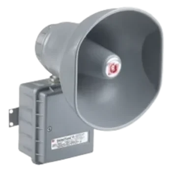 Altavoz amplificado para zonas peligrosas / 30W / 24 VCD / 110 dB a 3 m / IP66 e IP69K / -55°C a 65°C / Clase I, II, III División 2