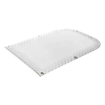 Domo lateral de reemplazo / Policarbonato transparente / Compatible X67A / Resistente UV e impactos
