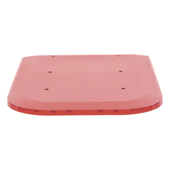 Domo lateral de reemplazo / Policarbonato rojo / Compatible X67 / 0.3 m (1 pie) aprox.