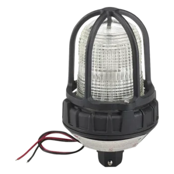 Luz de Advertencia LED para Ubicaciones Peligrosas / Montaje Tubo / 24 VCD / LED Claro / IP66 / UL Clase I-III / -50°C a 66°C