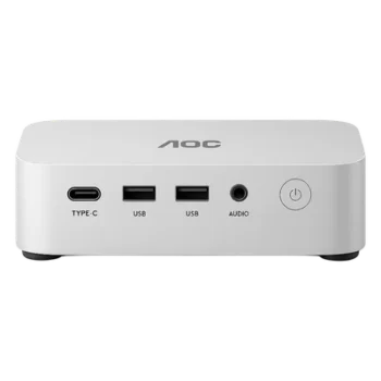 Mini PC / AMD Ryzen 5 7430U / 16 GB DDR4 / 512 GB SSD / Wi-Fi 6 / 2.5G Ethernet / 6× USB 3.0 / HDMI 2.0 + DisplayPort