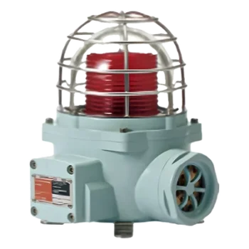 Luz LED de advertencia con buzzer / Zona peligrosa ATEX/IECEX / IP66 / 24 VCD / 105 dB / Rojo