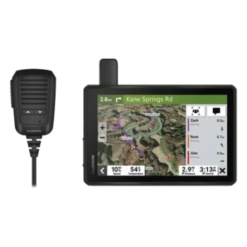 Navegador GPS / Pantalla táctil 8" / MIL-STD-810 / IPX7 / 64 GB / Topográfico 3D / 26.2 ft equivalente