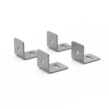 Bracket para Barra de Estribo / Policía Interceptor / Acabado Antirreflectante / Kit de Instalación