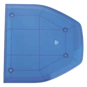 Domo Lateral de Reemplazo / Perfil Bajo / Resistente UV / Color Azul / Compatible con Barra SP216