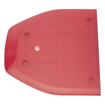 Domo Lateral de Reemplazo / Compatible con Barra de Luces SP216 / Color Rojo / Alta Resistencia / Diseño Aerodinámico