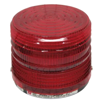 Luz estroboscópica / 24 VCD / 100,000 cd / 80 destellos/min / NEMA 3R / UL cUL CSA / Rojo