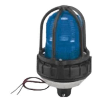 Luz de advertencia LED para ubicaciones peligrosas / Montaje tubo 3/4" NPT / 24 VCD / LED azul / IP66 / UL Clase I-III / 50,000 hrs