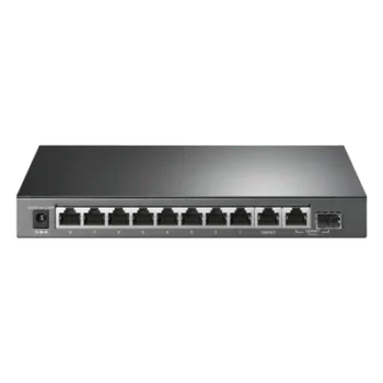 Switch PoE+ No Administrable de Escritorio / 10 Puertos / 8 Puertos PoE+ 802.3af/at / Presupuesto 123 W / Alcance Extendido 250 m (820 pies) / Rendimiento 20 Gbps