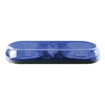 Mini Barra de Luces / 18 LED Gen III / 25 Patrones / Azul / 12 VCC / 1.3 ft x 0.66 ft x 0.21 ft / Montaje Succión e Imán
