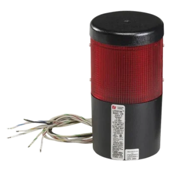 Módulo de luz LED / 120Vca / Rojo / Policarbonato resistente a impactos / Montaje en superficie o tubo NPT 3/4"