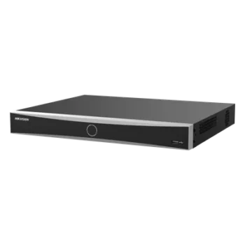 NVR IP / 16 Canales / 16 Puertos PoE+ / 12 Megapixel (4K) / Reconocimiento Facial 50,000 Rostros / 2 Bahías HDD 16 TB / HDMI 4K / AcuSense / H.265+