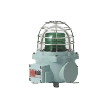 Baliza LED / Verde / 120 VCA / IP66 / Aluminio / Zonas Peligrosas / -40°C a +60°C / 1/2″ NPT