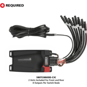 Módulo de Nodo de Interruptores / 8 Salidas de Iluminación / Plug-and-Play / Integración con Sirenas Z3 y SIB