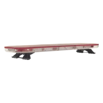 Barra de Luces LED / 47" (118 cm) / 124 LED Hyperlux / Dual Color Rojo/Claro / Control de Tráfico Ámbar / 45 Patrones / Montaje Gancho
