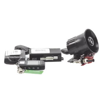 (MONITOREO en APP) Kit de Alarma Vehicular Profesional de 2 vías y control LCD con modulo CM2500 Incluye GPS X1-MAX LTE