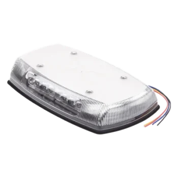 Mini Barra de Luces LED / Cobertura 360° / Óptica TIR de Largo Alcance / 18 Patrones Flash / IP65 / SAE J845 Clase II / 12-24V DC