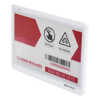 Etiqueta de Tinta Electrónica / ESL / 7.5 Pulgadas / Uso en Estantes / Bluetooth