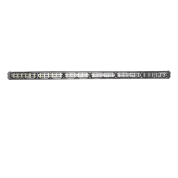 Barra de Luz de Advertencia / 6 Módulos / 24 LED Gen III / 30 Pulgadas (762 mm) / Roja / 10-30 VDC / 18 Patrones de Destello