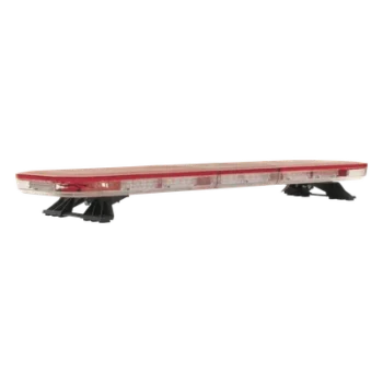 Barra de luces LED de 47", 108 LED, con control de tráfico en color ámbar, dual color rojo/claro, ideal para equipar ambulancias y unidades de bomberos